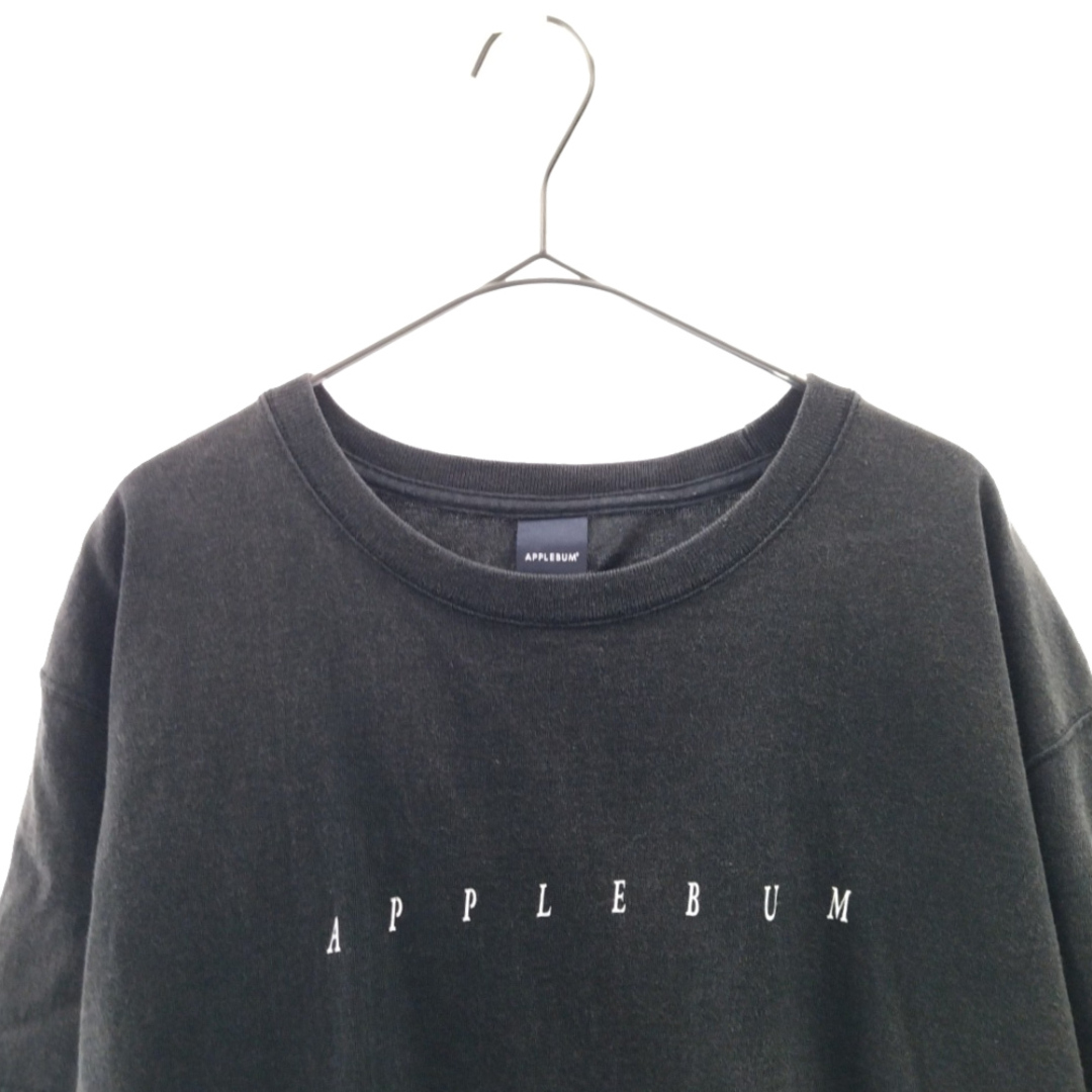 APPLEBUM(アップルバム)のAPPLEBUM アップルバム 絵画バックプリント 半袖Tシャツ ブラック メンズのトップス(Tシャツ/カットソー(半袖/袖なし))の商品写真