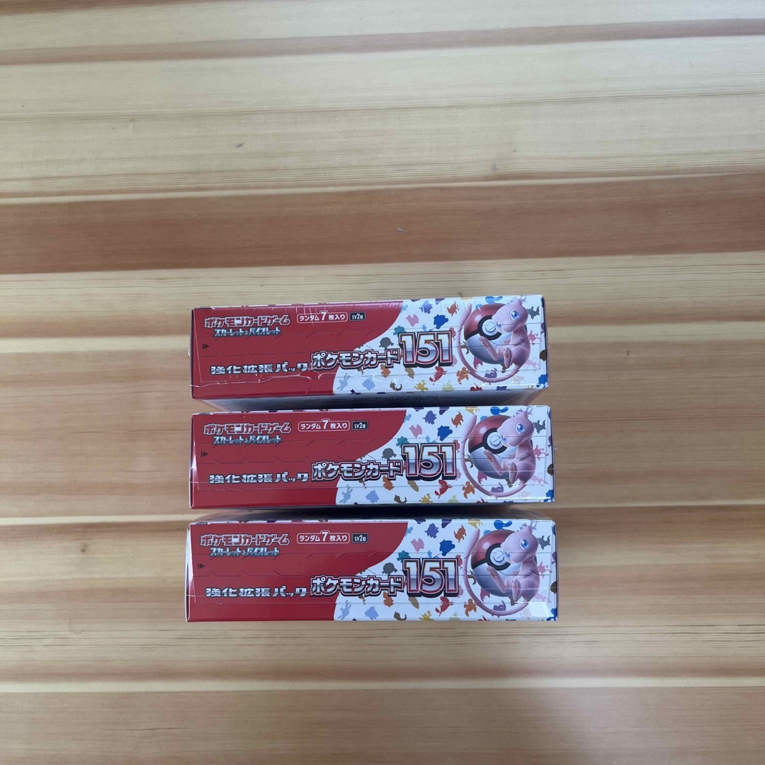 ポケモンカード151。3BOX新品シュリンク付き。 | aosacoffee.com