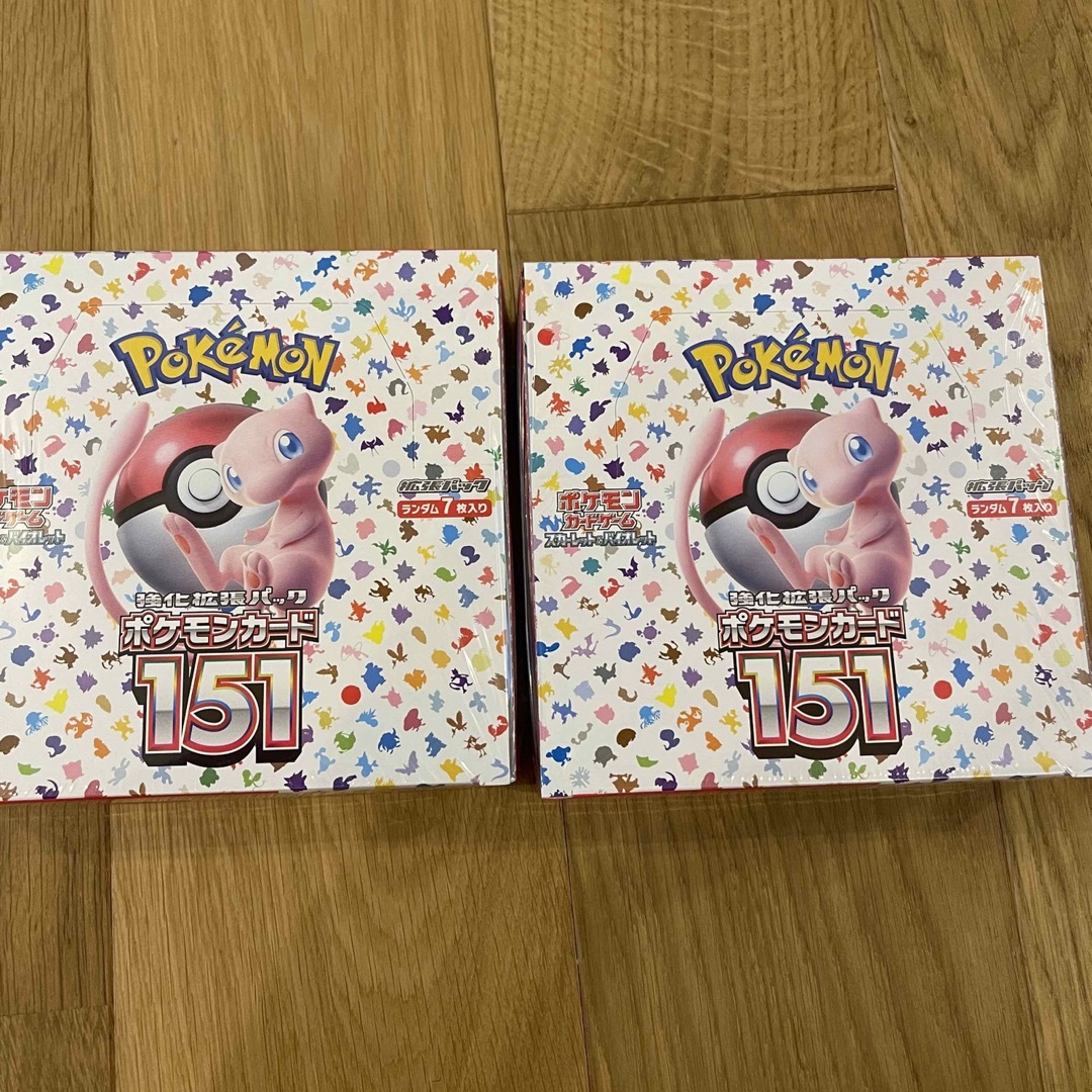 ポケモンカード 151 シュリンク付き1BOX＋Vstarユニバース2BOX