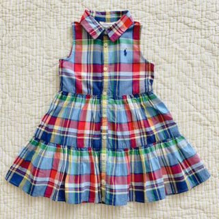 ラルフローレン シャツワンピース 子供 ワンピース(女の子)(チェック