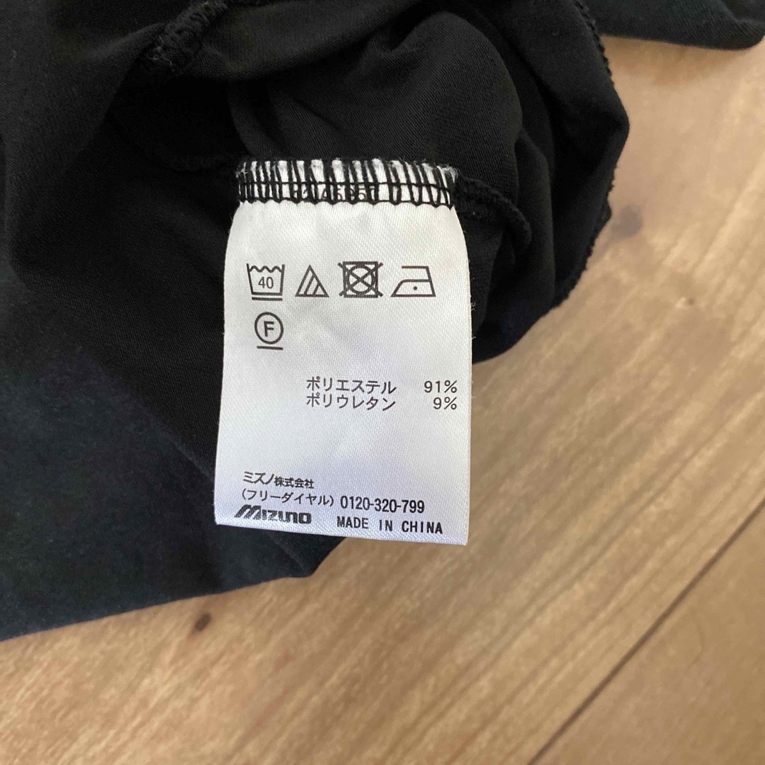 MIZUNO(ミズノ)のスポーツ　インナー　ブラック140 キッズ/ベビー/マタニティのキッズ服男の子用(90cm~)(Tシャツ/カットソー)の商品写真