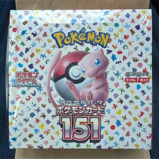 ポケモン(ポケモン)のポケモンカード　151 1ボックス　シュリンク付き(Box/デッキ/パック)