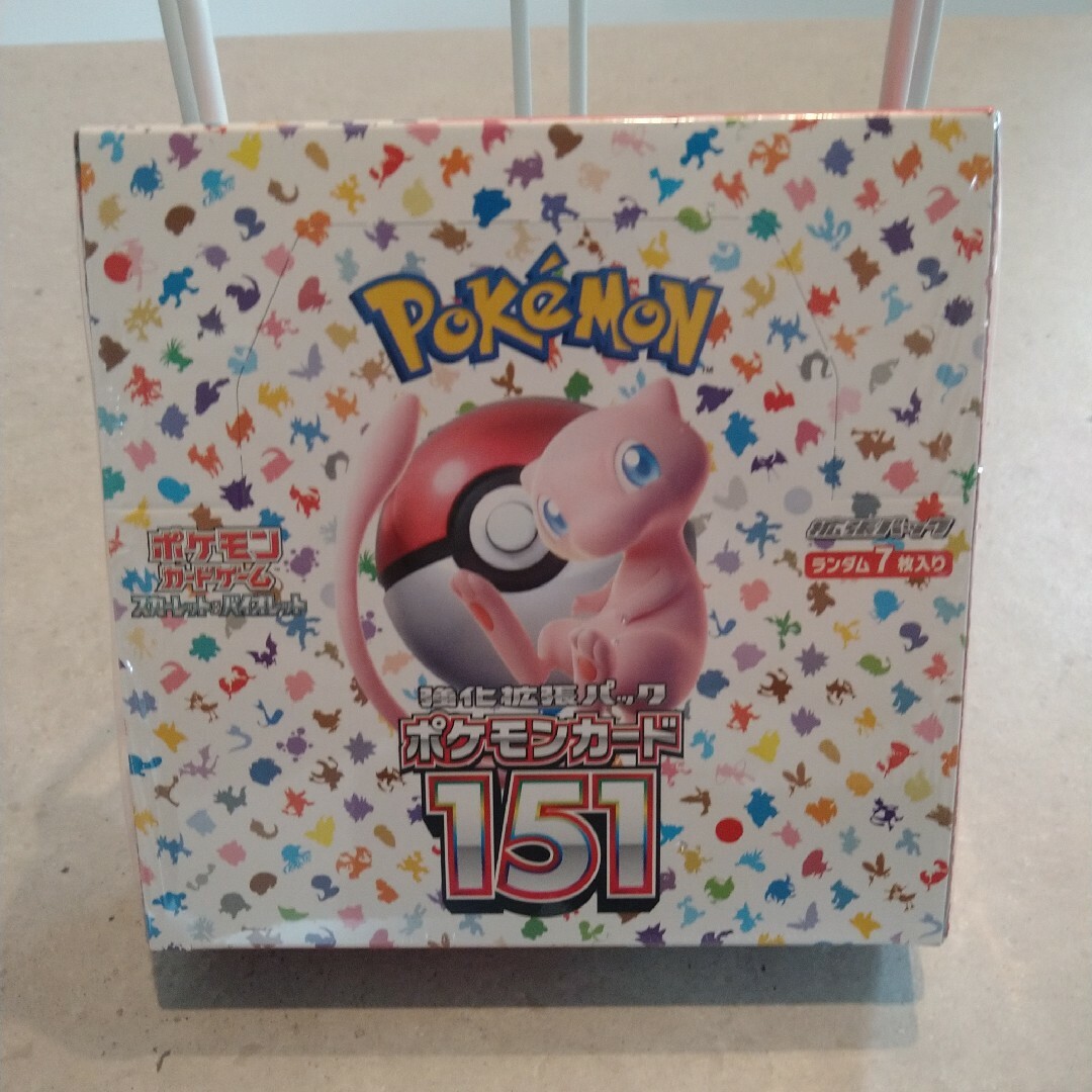 ポケモンカード　151 1BOX シュリンクつき