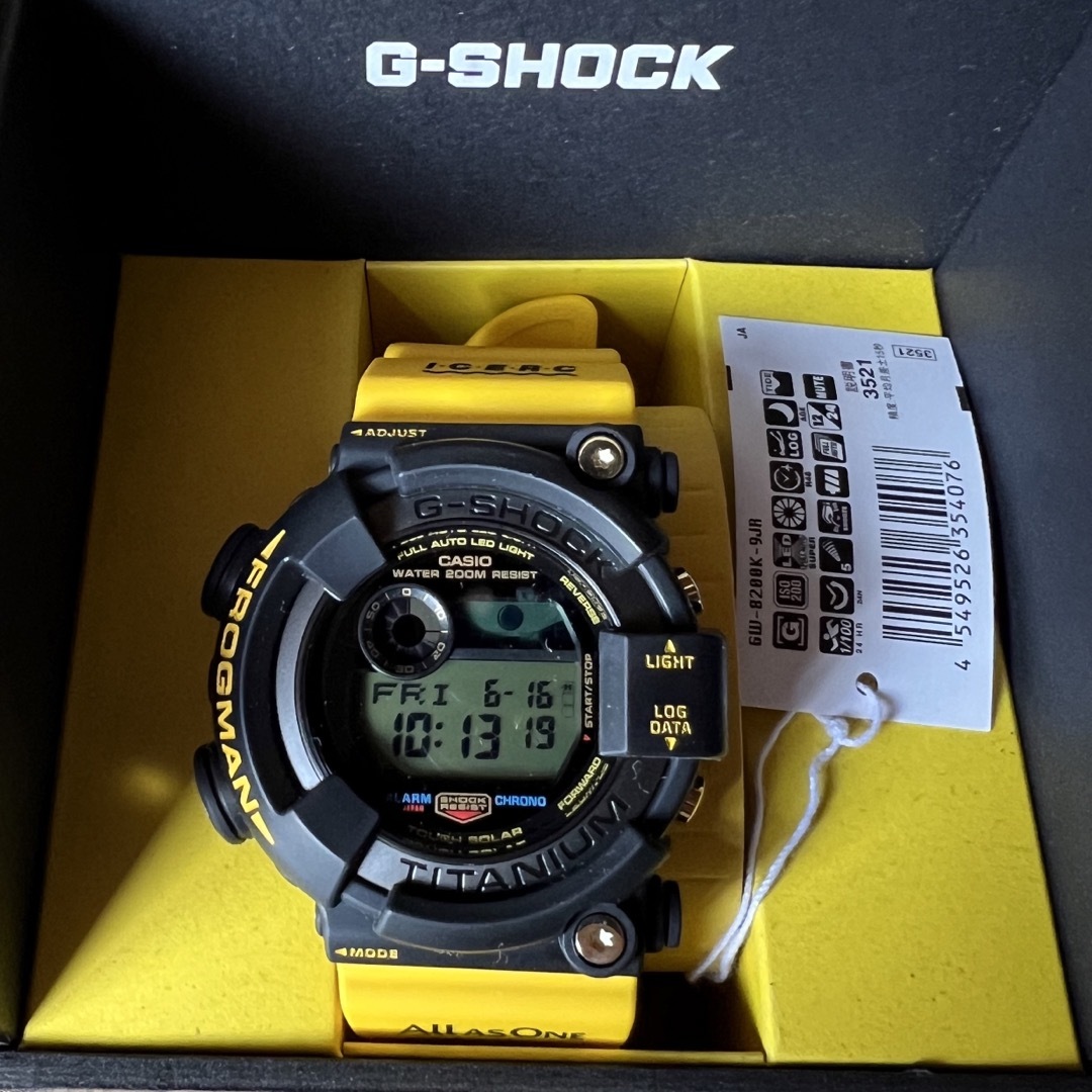 G-SHOCK GW-8200K-9JR イルクジ プライスタグ付き