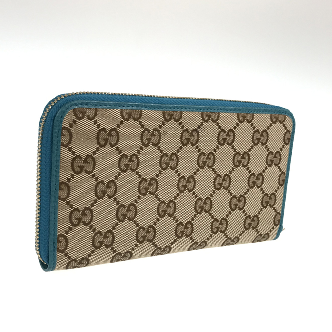 Gucci - グッチ GGキャンバス 長財布 長財布 ラウンドファスナーの通販