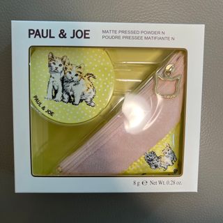 ポールアンドジョー(PAUL & JOE)の箱なし値下げ⭐︎限定品⭐︎ポール&ジョー⭐︎マット プレスト パウダー N001(フェイスパウダー)