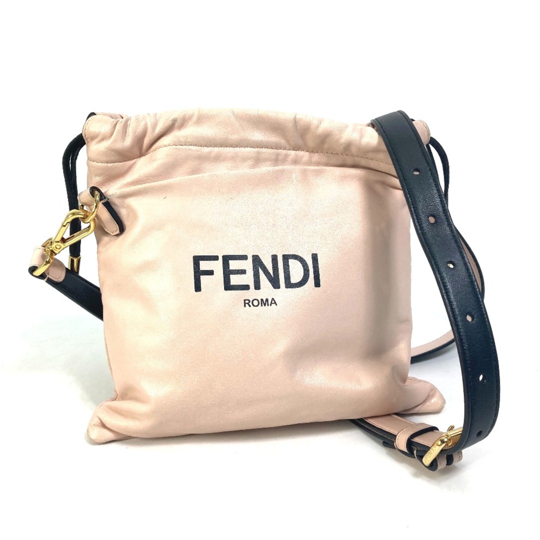 FENDI フェンディ 巾着ショルダー かごバッグ