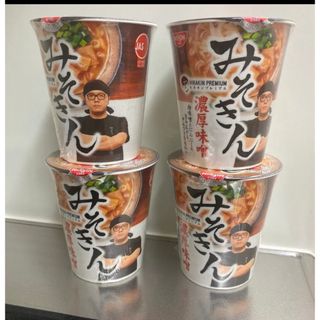 ニッシンショクヒン(日清食品)のみそきん4個セット(インスタント食品)