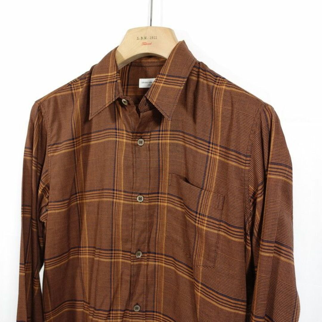 【極美品】ドリスヴァンノッテン チェック柄シャツ DRIES VAN NOTEN