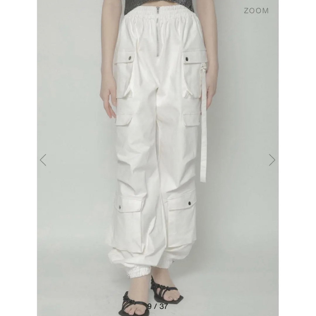 melt the lady low waist cargo pantsの通販 by にゃ｜ラクマ