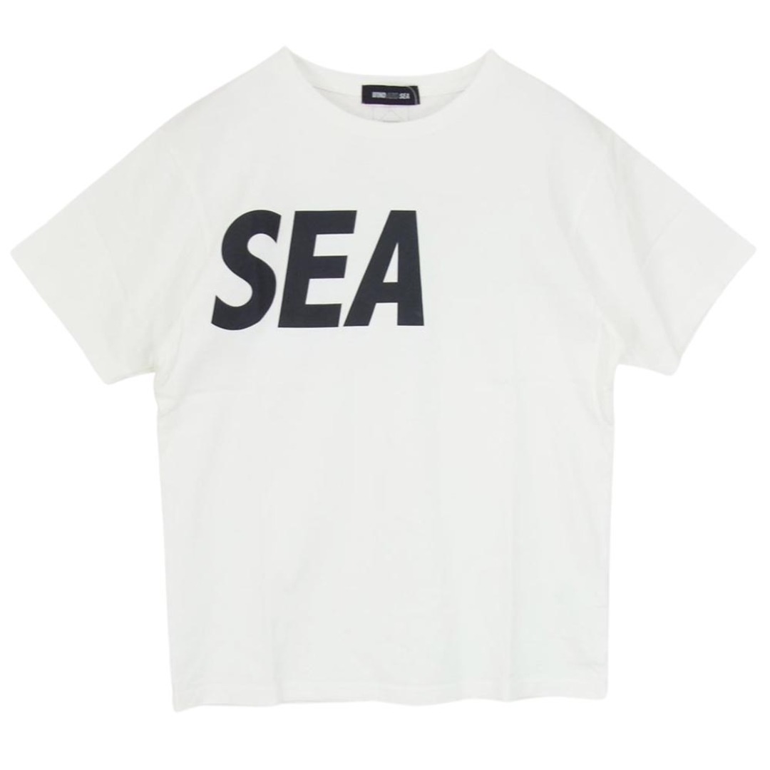 WIND AND SEA(ウィンダンシー)のWIND AND SEA ウィンダンシー FCRB-192121 × F.C.R.B. エフシーアールビー 19AW FCRB-192121 SUPPORTER TEE プリント Tシャツ  ホワイト系 S【中古】 メンズのトップス(Tシャツ/カットソー(半袖/袖なし))の商品写真