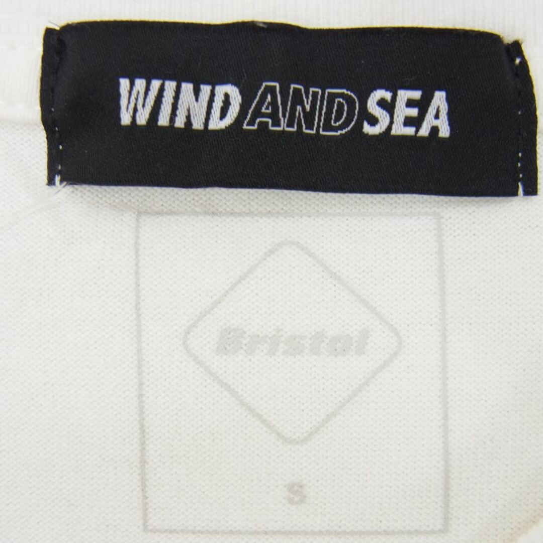 WIND AND SEA ウィンダンシー FCRB-192121 × F.C.R.B. エフシーアールビー 19AW FCRB-192121 SUPPORTER TEE プリント Tシャツ  ホワイト系 S