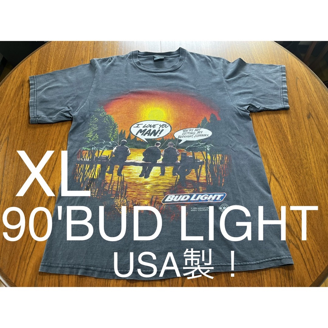 90s budweiser ヴィンテージ　Tシャツ　XL バドワイザー  bud