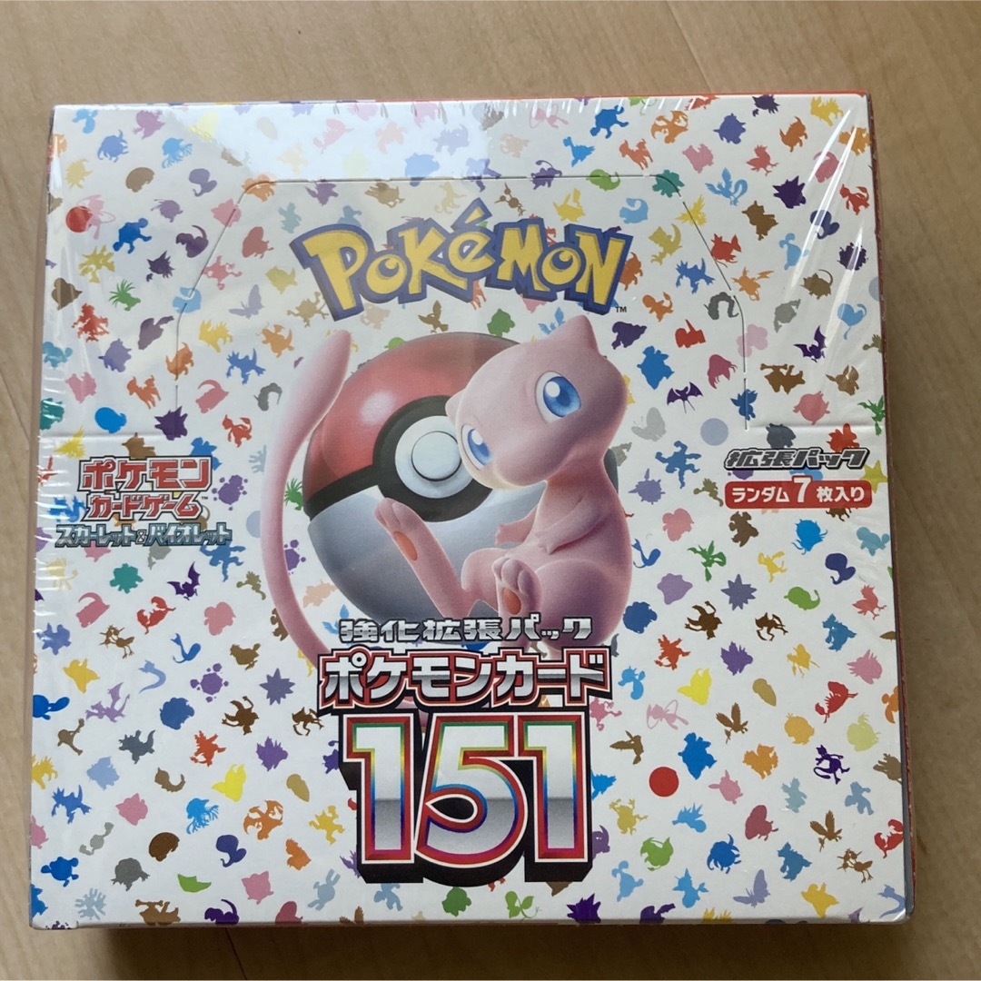 ポケモンカード スカーレット＆バイオレット 強化拡張パック151 BOX