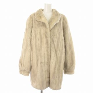 美品✨ MG SABLE FUR ミンク リアルファー 毛皮 コート ブラック