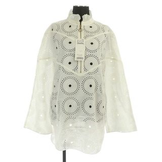極美品☆高級ニナリッチNINA RICCI長袖デザインシャツ-