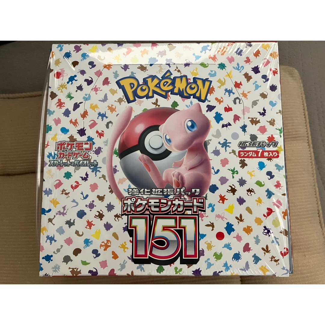 ポケモンカード 151 6BOX シュリンク無し iveyartistry.com