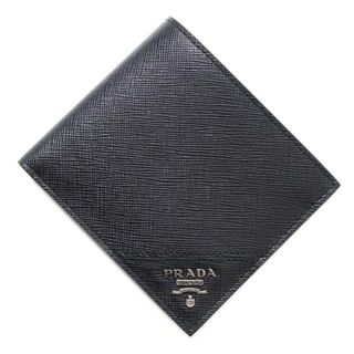 PRADA プラダ 2つ折り財布 小銭入れ付き/SAFFIANO メンズ(折り財布)