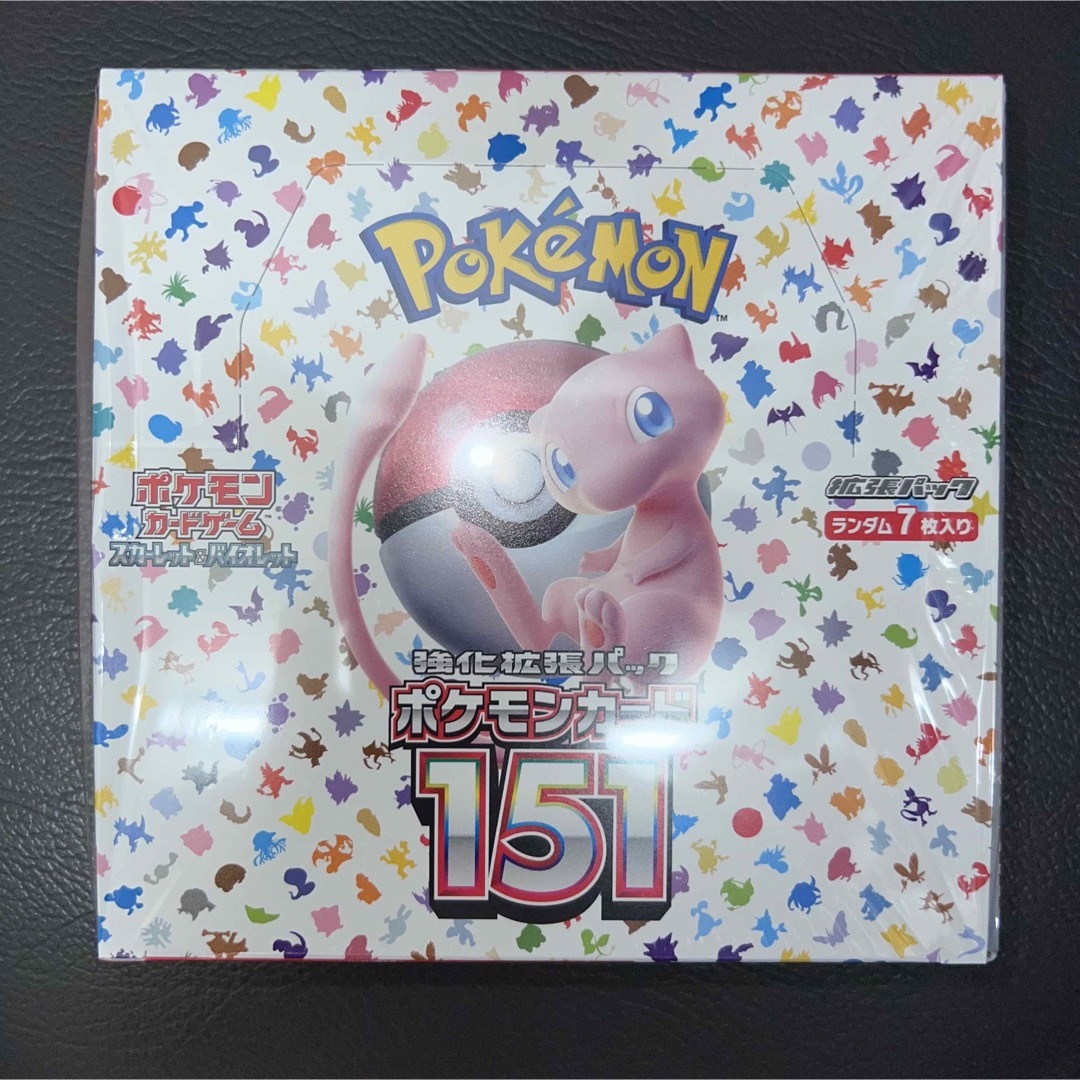 ポケモンカード　ポケモン151 シュリンク付き エンタメ/ホビーのトレーディングカード(Box/デッキ/パック)の商品写真