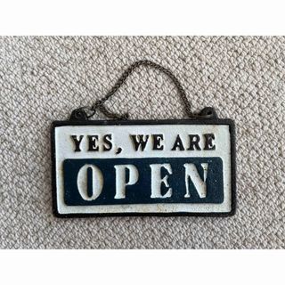 アイアン　open/close(店舗用品)