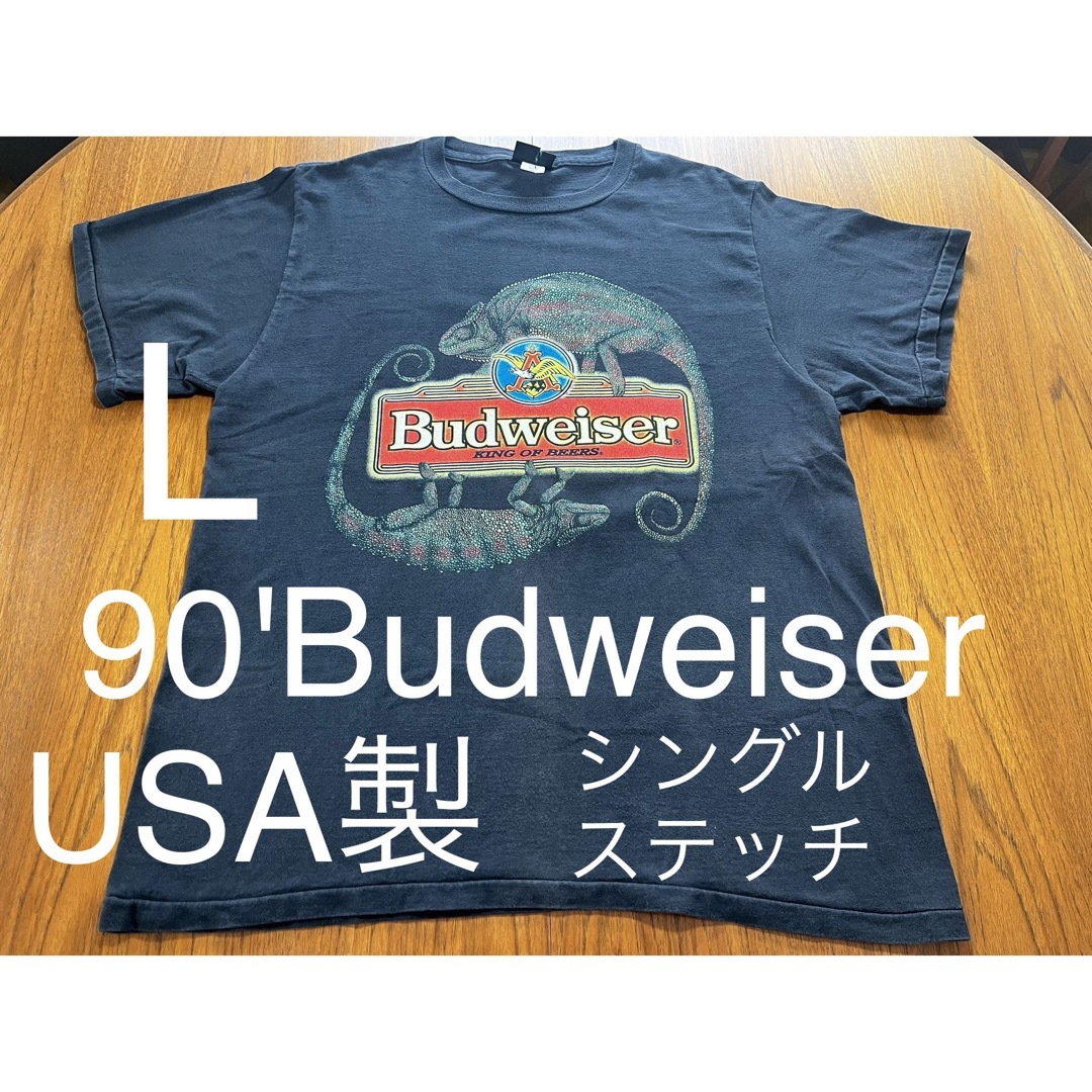 競売 90年代 ヴィンテージ Tシャツ Budweiser Marlbor Tシャツ