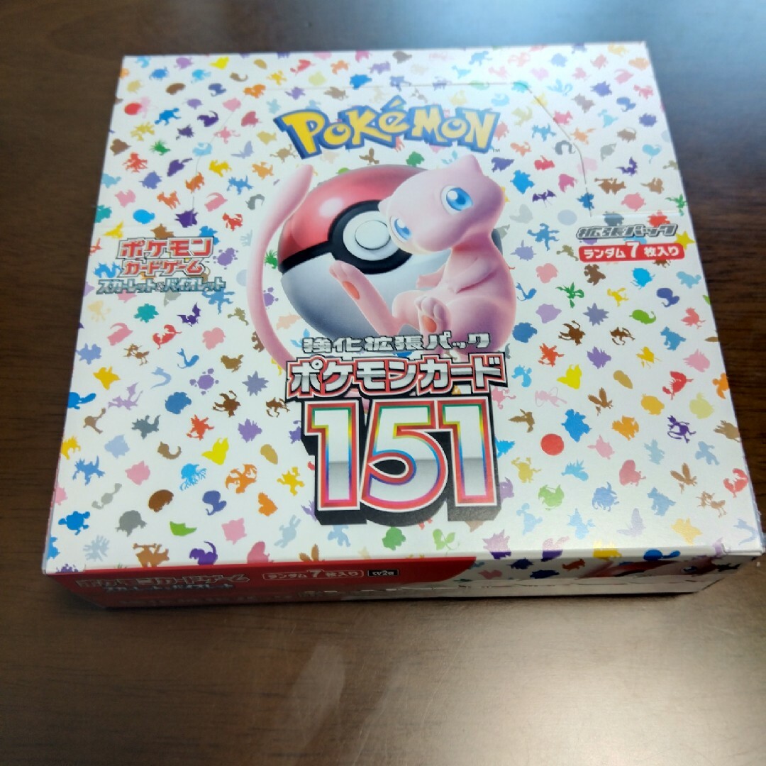 151 2ボックスセット　売り！　ポケカ　ポケットモンスター　カード