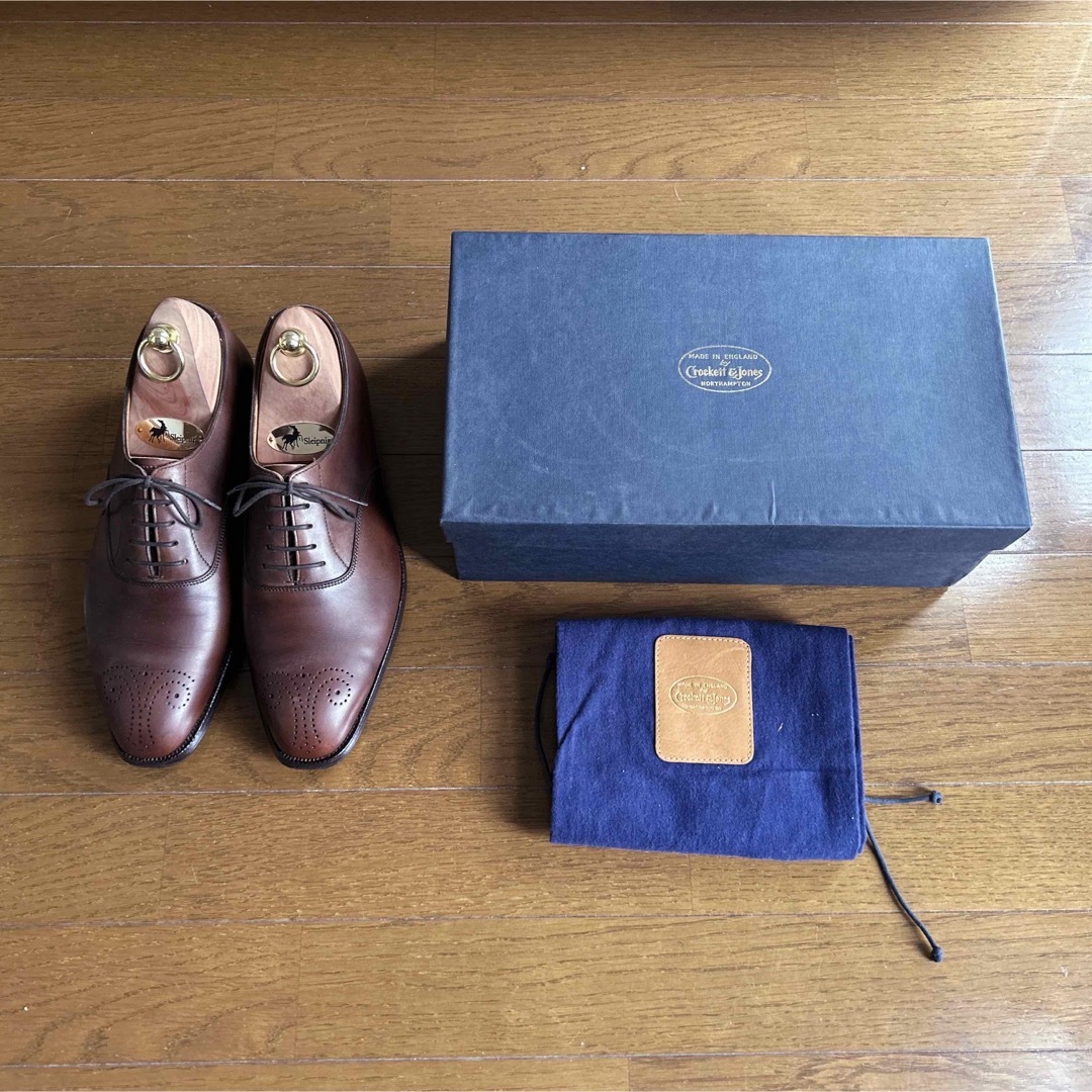 135.CROCKETT&JONES CONWAY オックスフォード 5.5E 4