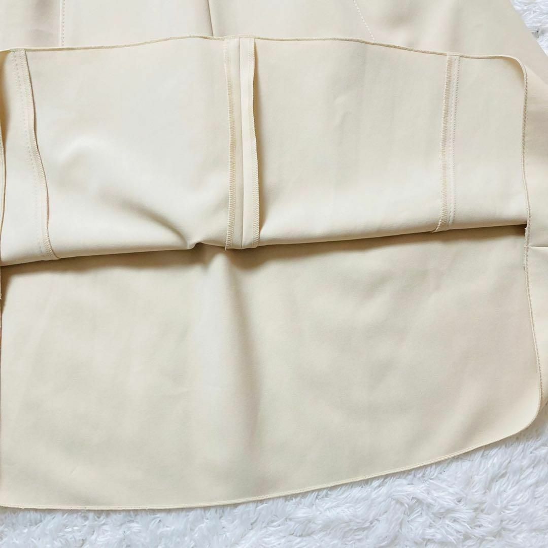 【美品】FOXEY NEW YORK ワンピース ベージュ 美ライン Mサイズ 【美品】FOXEY NEW YORK ワンピース ベージュ 美ライン Mサイズ