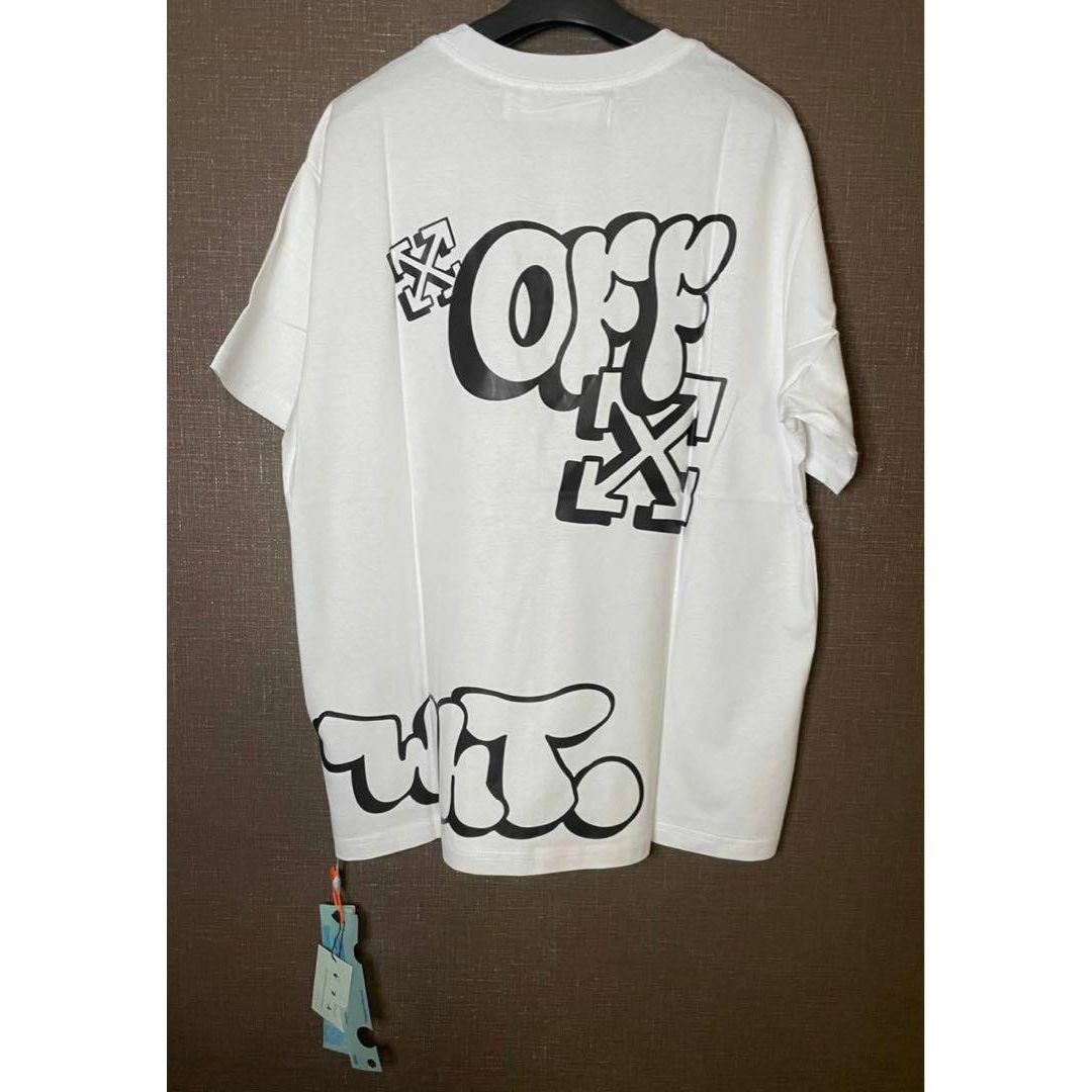 OFF-WHITE - OFF WHITE メンズ オーバーサイズTシャツ Mサイズの通販