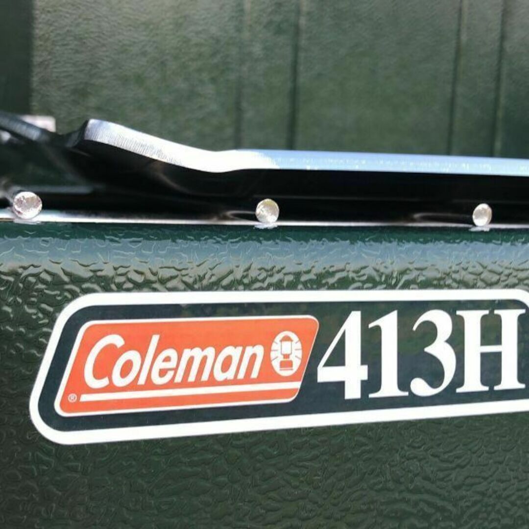 コールマン 413Hパワーハウス ツーバーナー コンロ 板厚3.2mm鉄板 1