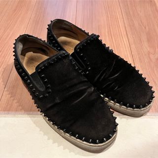 ci34. Christian Louboutin スリッポン 迷彩柄 EU41