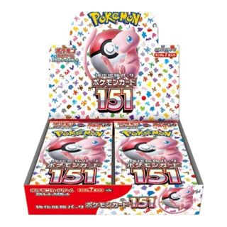 ニンテンドウ(任天堂)のポケモンカード151 1BOX(Box/デッキ/パック)