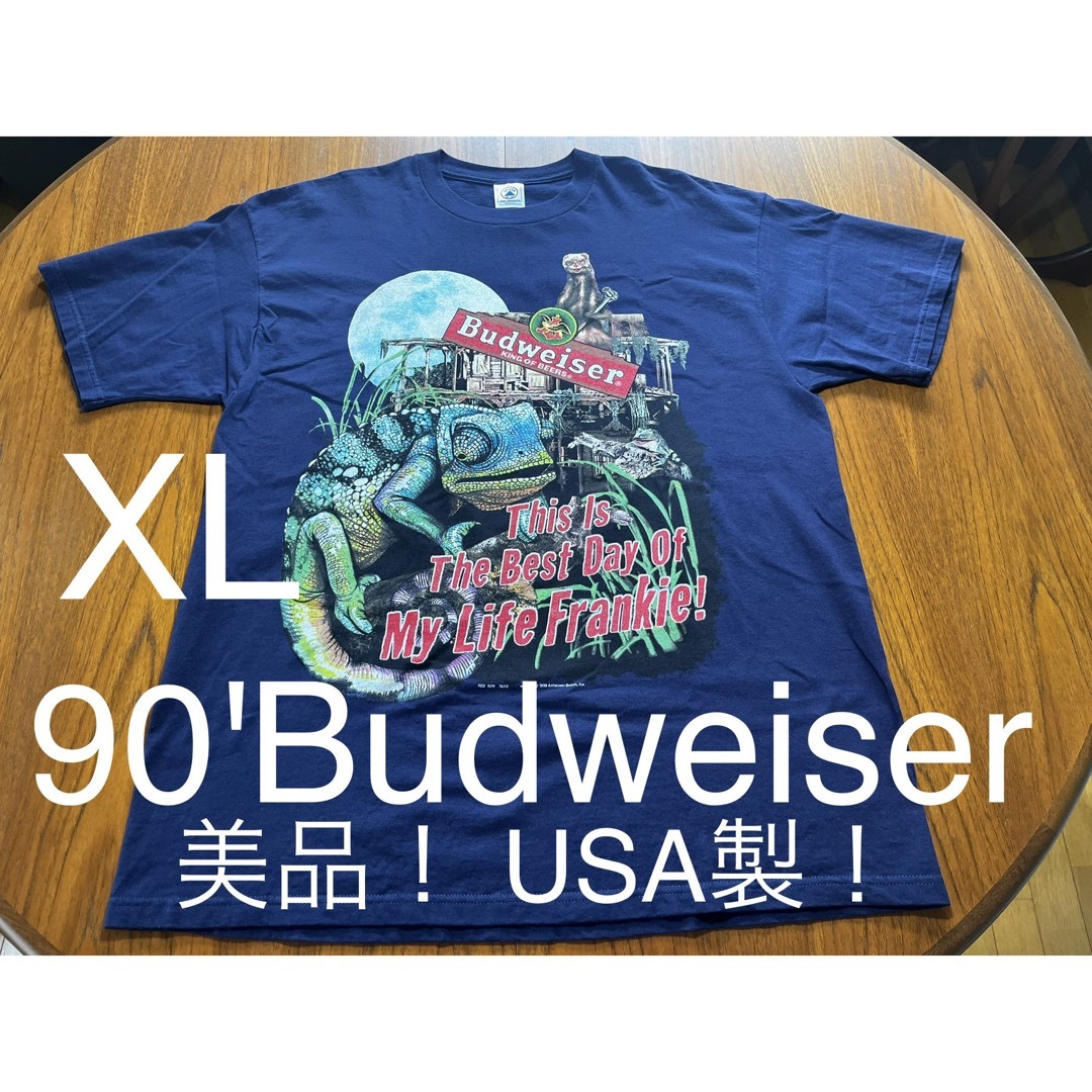 貴重！Budweiser Tシャツ　ヴィンテージ  Apple MARLBORO