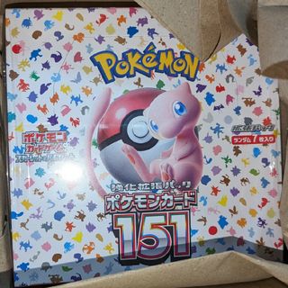 ポケモン(ポケモン)のポケモンカードゲーム　151　BOX　ポケセン　シュリンクあり(Box/デッキ/パック)