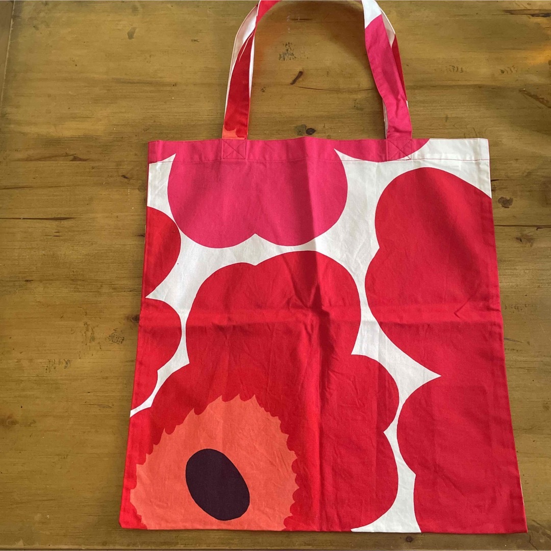 未使用品 マリメッコ シルバーメダル ウニッコ marimekko トートバッグ