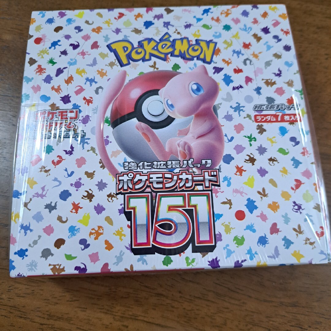 ポケモン151 BOX 未開封 シュリンク付き