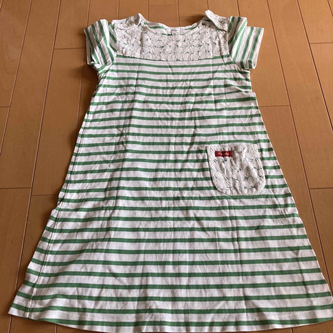 Seraph(セラフ)の130センチワンピース2枚セット キッズ/ベビー/マタニティのキッズ服女の子用(90cm~)(ワンピース)の商品写真