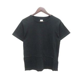 アングリッド(Ungrid)のUNGRID Tシャツ カットソー クルーネック 半袖 M 黒 ブラック /YK(Tシャツ(半袖/袖なし))