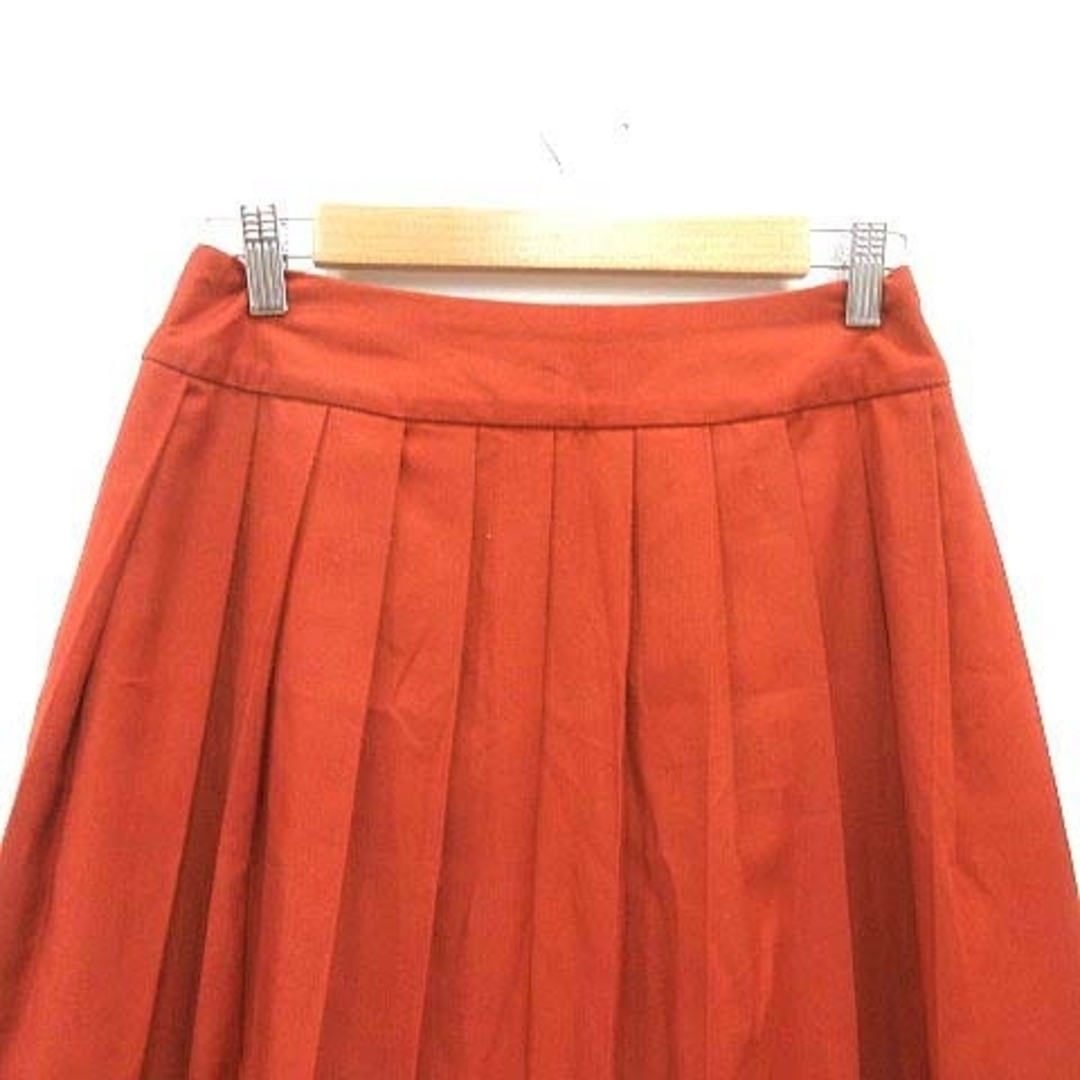 Cutie Blonde(キューティーブロンド)のキューティーブロンド Cutie Blonde プリーツスカート ひざ丈 M 赤 レディースのスカート(ひざ丈スカート)の商品写真