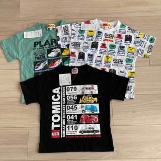 タカラトミー(Takara Tomy)のプラレール トミカ Tシャツ 3着セット 110cm(Tシャツ/カットソー)