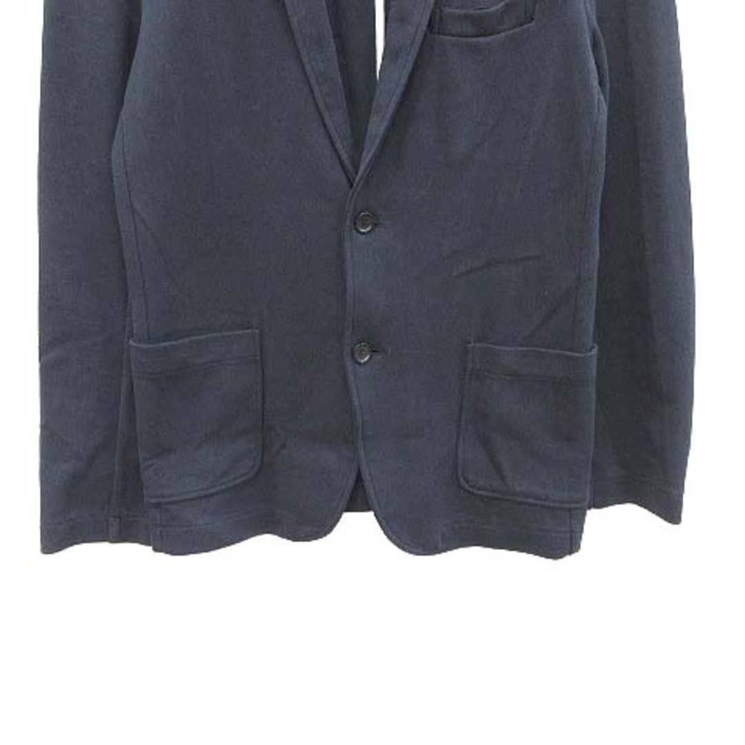RAGEBLUE(レイジブルー)のレイジブルー テーラードジャケット シングル カットソー M 紺 ネイビー メンズのジャケット/アウター(テーラードジャケット)の商品写真