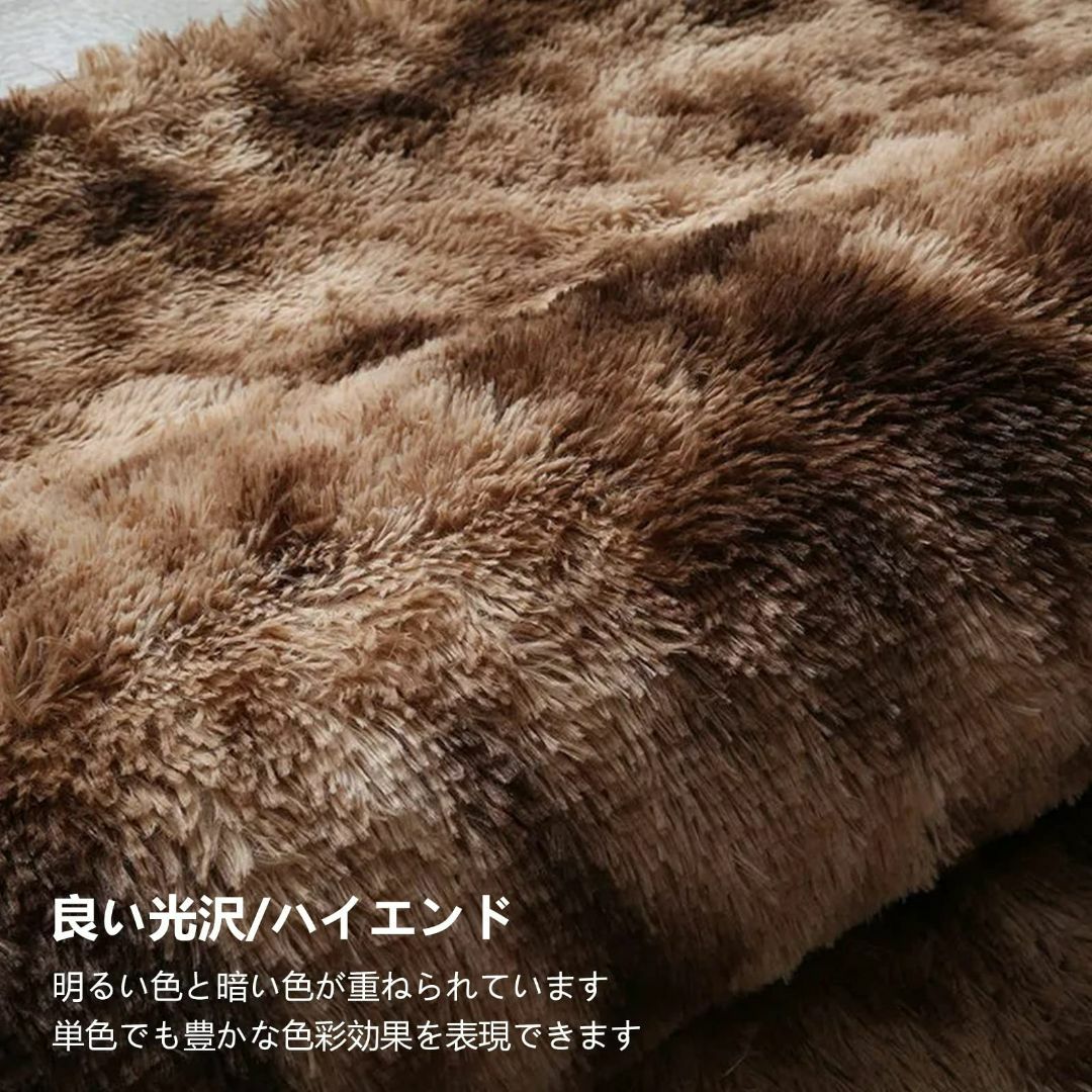【色: ダークブラウン】らぐまっと3畳 洗える 夏用ラグマットカーペット地毯絨毯