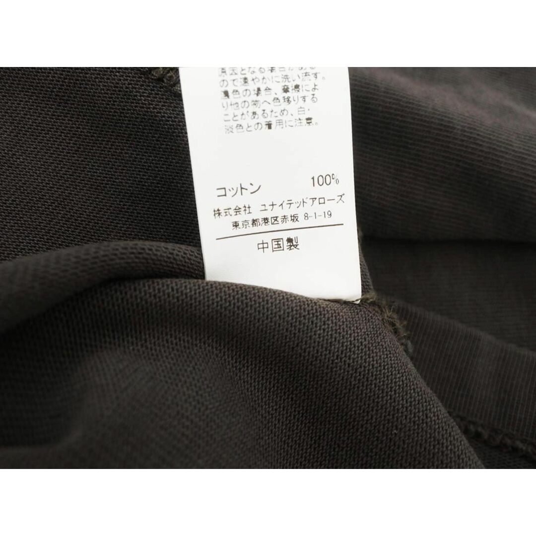 UNITED ARROWS(ユナイテッドアローズ)のグリーンレーベルリラクシング ユナイテッドアローズ 1_OF MINE Tシャツ 茶  ■◆ レディース レディースのトップス(Tシャツ(半袖/袖なし))の商品写真