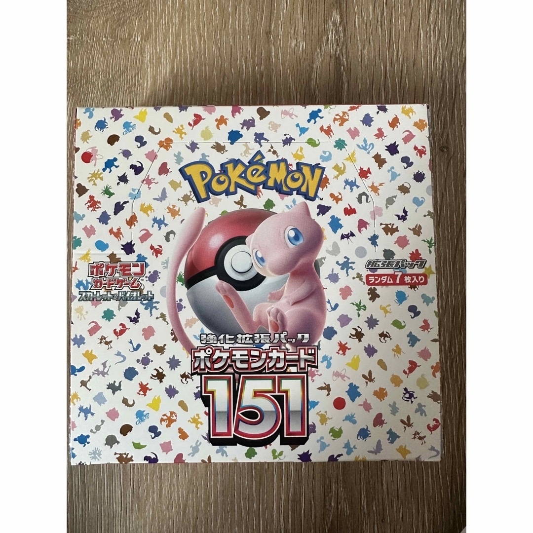 お洒落無限大。 未開封box ポケモンカード151box 2BOX シュリンク付き