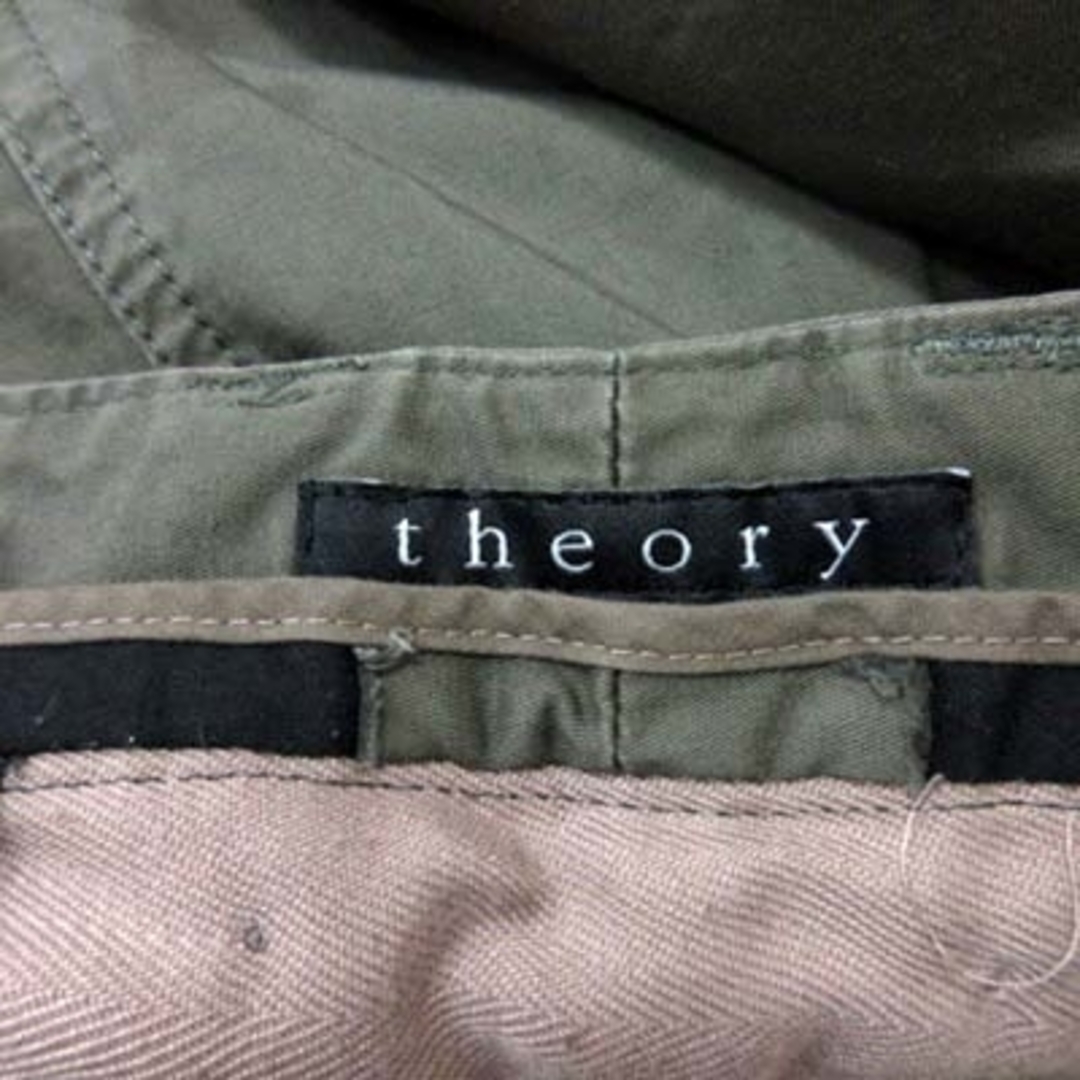 theory - セオリー テーパードパンツ 迷彩 カモフラ 34 緑 カーキ /YI