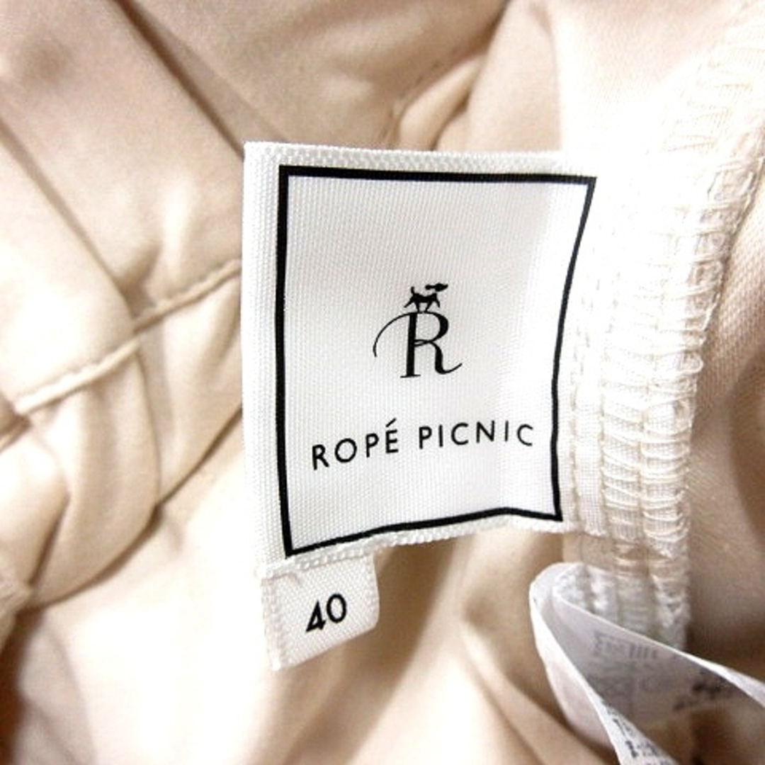 Rope' Picnic(ロペピクニック)のロペピクニック ベイカーパンツ 40 ライトベージュ /RT レディースのパンツ(その他)の商品写真