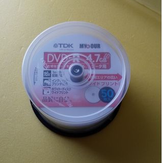 ティーディーケイ(TDK)のTDK DVD-R　4.7GBデータ用 １４枚(PC周辺機器)