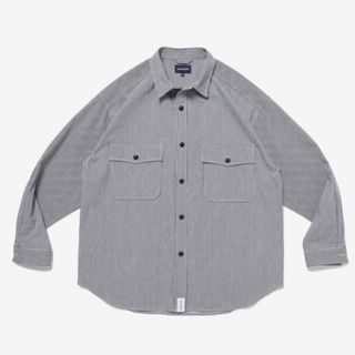 DESCENDANT - 23SS DESCENDANT MINE LS SHIRT ネイビー Lの通販 by ...