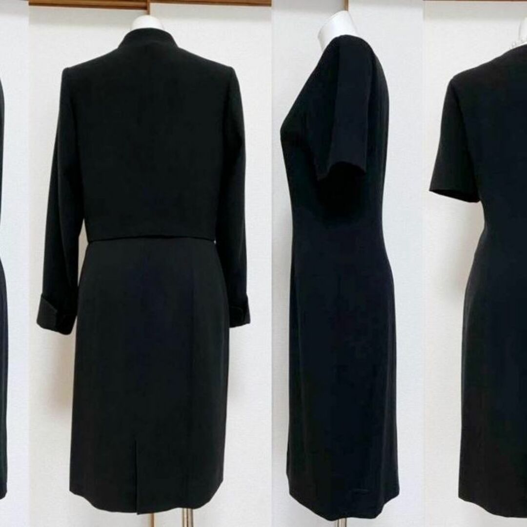 礼服/喪服 ⁑ユキトリイ 高級喪服礼服 ワンピーススーツ 9号相当 日本製