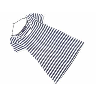 トゥモローランド(TOMORROWLAND)のTOMORROWLAND トゥモローランド ボーダー Tシャツ size38/白ｘ紺  ■◆ レディース(Tシャツ(半袖/袖なし))